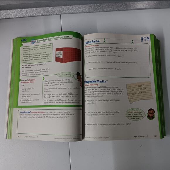 EnVision Math Grade 5 Package Volumes 1 & 2‎ Common Core Workbook Bundle - Picture 9 of 11